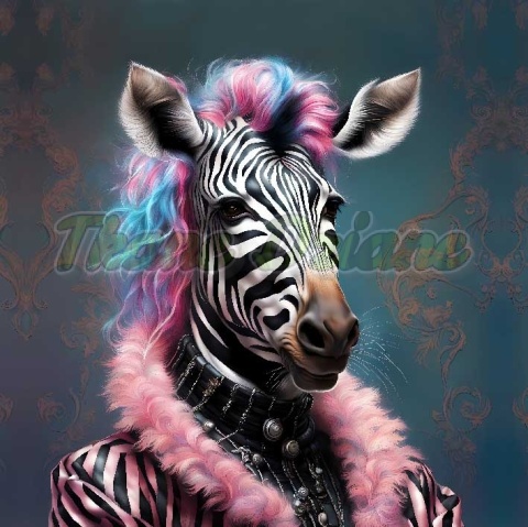 PANEL DRUKOWANY ZEBRA NR 9