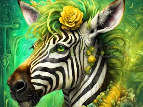 PANEL DRUKOWANY ZEBRA NR 10