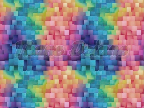 TKANINA DRUKOWANA GEOMETRYCZNA MOZAIKA NR 7