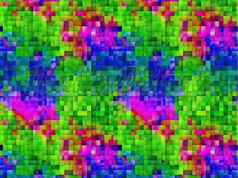 TKANINA DRUKOWANA GEOMETRYCZNA MOZAIKA NR 10