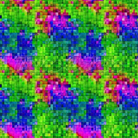 TKANINA DRUKOWANA GEOMETRYCZNA MOZAIKA NR 10