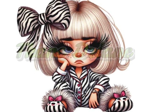 PANEL DRUKOWANY DZIEWCZYNKA NR 2