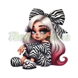 PANEL DRUKOWANY DZIEWCZYNKA NR 6