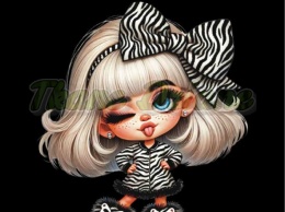 PANEL DRUKOWANY DZIEWCZYNKA NR 1