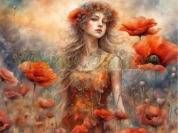 PANEL DRUKOWANY KOBIETA NR 8