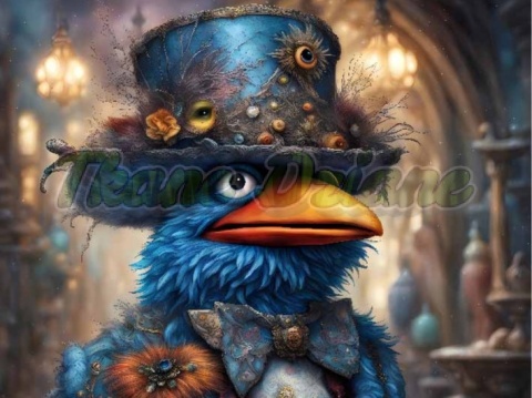 PANEL DRUKOWANY KOLOROWE PTAKI NR 13