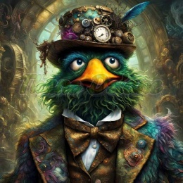 PANEL DRUKOWANY KOLOROWE PTAKI NR 14