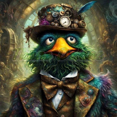 PANEL DRUKOWANY KOLOROWE PTAKI NR 14