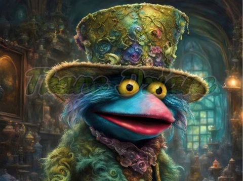 PANEL DRUKOWANY KOLOROWE PTAKI NR 16