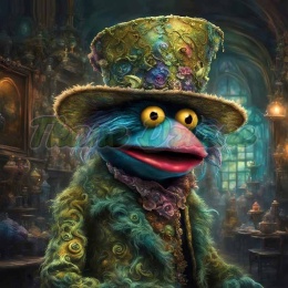 PANEL DRUKOWANY KOLOROWE PTAKI NR 16