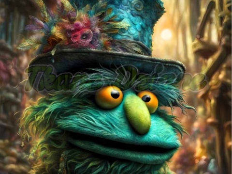 PANEL DRUKOWANY KOLOROWE PTAKI NR 17