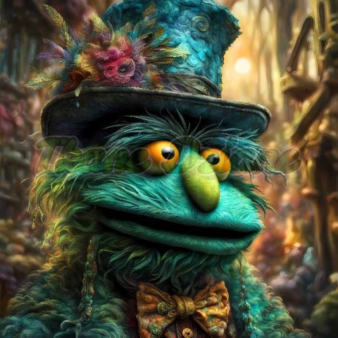 PANEL DRUKOWANY KOLOROWE PTAKI NR 17