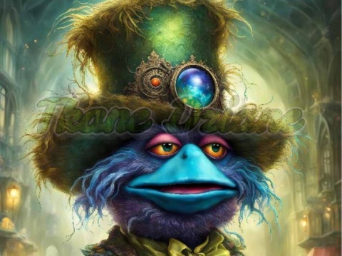 PANEL DRUKOWANY KOLOROWE PTAKI NR 4