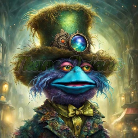 PANEL DRUKOWANY KOLOROWE PTAKI NR 4