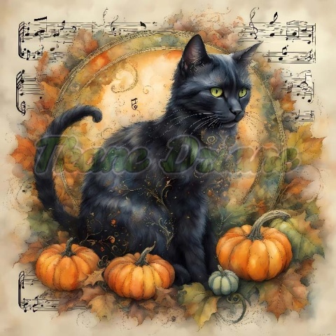 PANEL DRUKOWANY KOT W DYNIACH NR 7