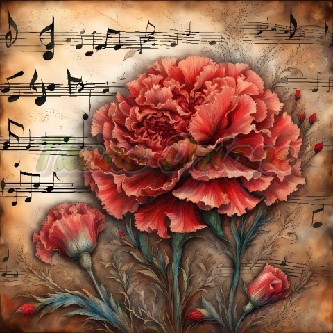 PANEL DRUKOWANY KWIATY NR 13