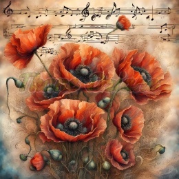 PANEL DRUKOWANY KWIATY NR 16