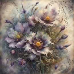 PANEL DRUKOWANY KWIATY NR 17
