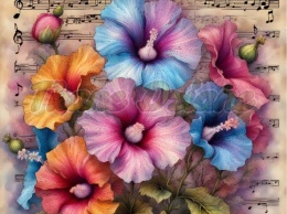 PANEL DRUKOWANY KWIATY NR 18