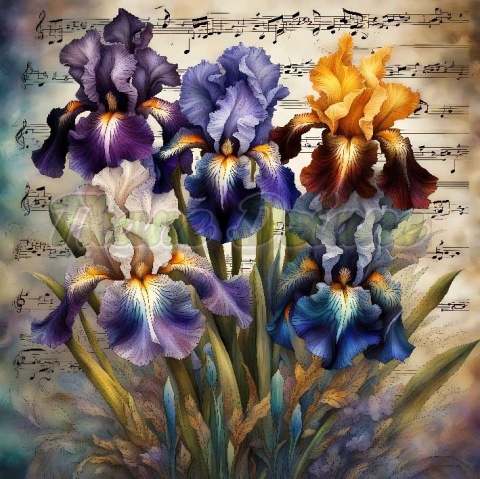 PANEL DRUKOWANY KWIATY NR 20