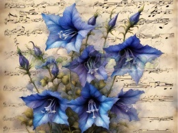 PANEL DRUKOWANY KWIATY NR 21