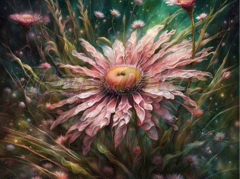 PANEL DRUKOWANY KWIATY NR 6