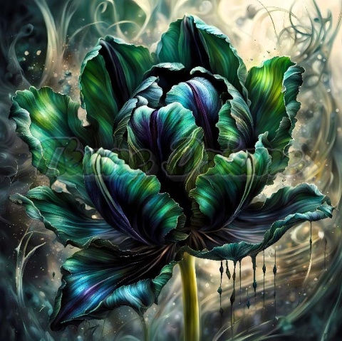 PANEL DRUKOWANY KWIATY NR 9