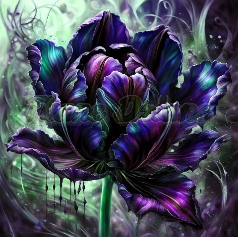 PANEL DRUKOWANY KWIATY NR 10