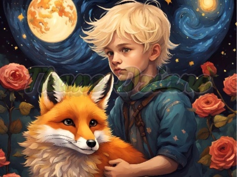 PANEL DRUKOWANY MAŁY KSIĄŻE NR 24