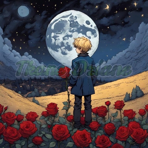 PANEL DRUKOWANY MAŁY KSIĄŻE NR 25