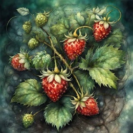 PANEL DRUKOWANY POZIOMKI NR 10