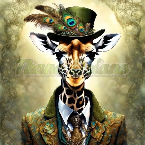 PANEL DRUKOWANY ŻYRAFA NR 7