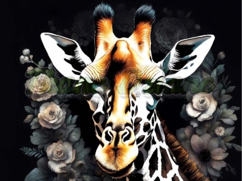 PANEL DRUKOWANY ŻYRAFA NR 9