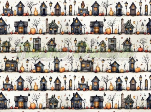 TKANINA DRUKOWANA HALLOWEEN NR 4