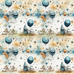 TKANINA DRUKOWANA HALLOWEEN NR 8