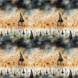 TKANINA DRUKOWANA HALLOWEEN NR 9