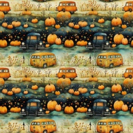 TKANINA DRUKOWANA HALLOWEEN NR 10