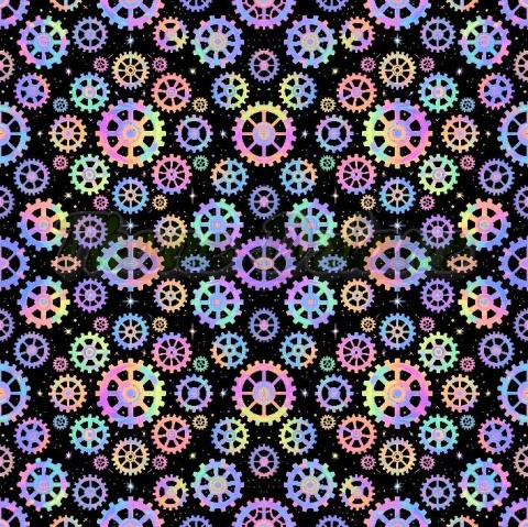 TKANINA DRUKOWANA KALEJDOSKOP NR 3