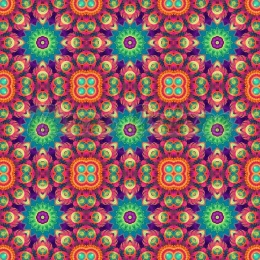 TKANINA DRUKOWANA KALEJDOSKOP NR 6