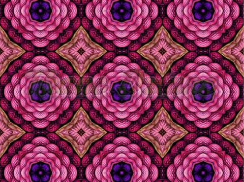 TKANINA DRUKOWANA KALEJDOSKOP NR 8