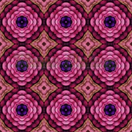 TKANINA DRUKOWANA KALEJDOSKOP NR 8