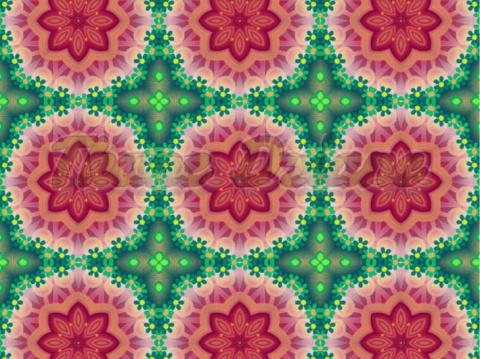 TKANINA DRUKOWANA KALEJDOSKOP NR 9