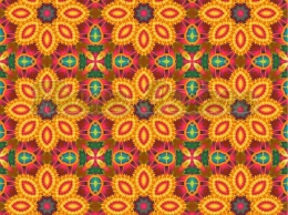 TKANINA DRUKOWANA KALEJDOSKOP NR 10