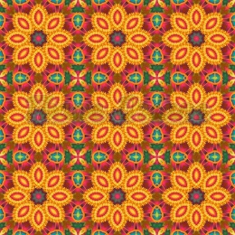 TKANINA DRUKOWANA KALEJDOSKOP NR 10