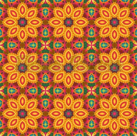 TKANINA DRUKOWANA KALEJDOSKOP NR 10