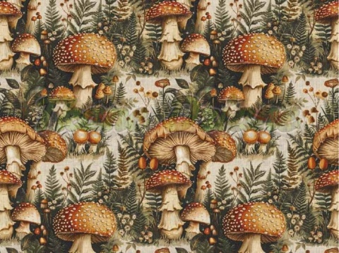 TKANINA DRUKOWANA MUSKARIA NR 2