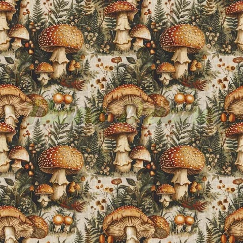 TKANINA DRUKOWANA MUSKARIA NR 2