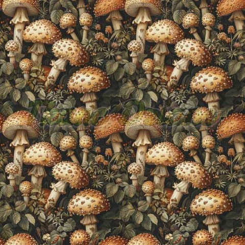 TKANINA DRUKOWANA MUSKARIA NR 5