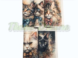 ZESTAW PANELI WELUR PREMIUM 5szt - 26x26cm