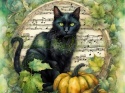 PANEL DRUKOWANY HALLOWEEN- KOT NR 8